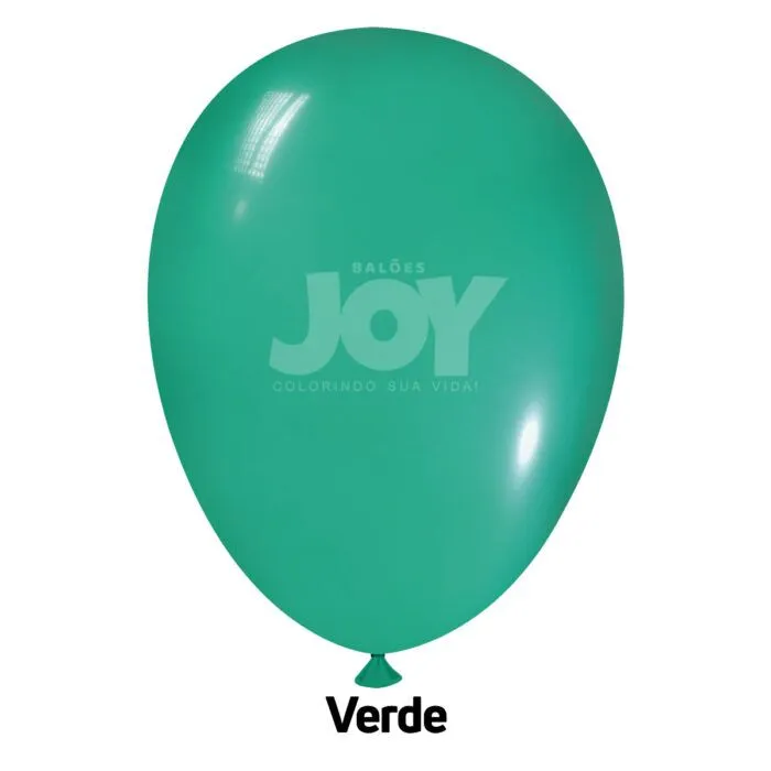 BALAO LISO 7 VD C/50UN JOY