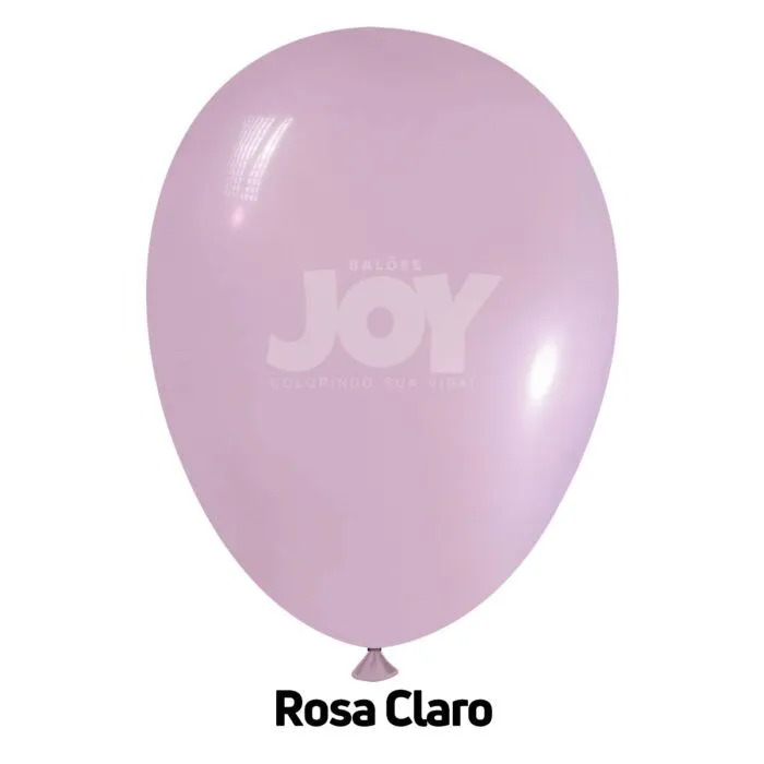 BALAO LISO 7 RS CLAROC/50UN JOY