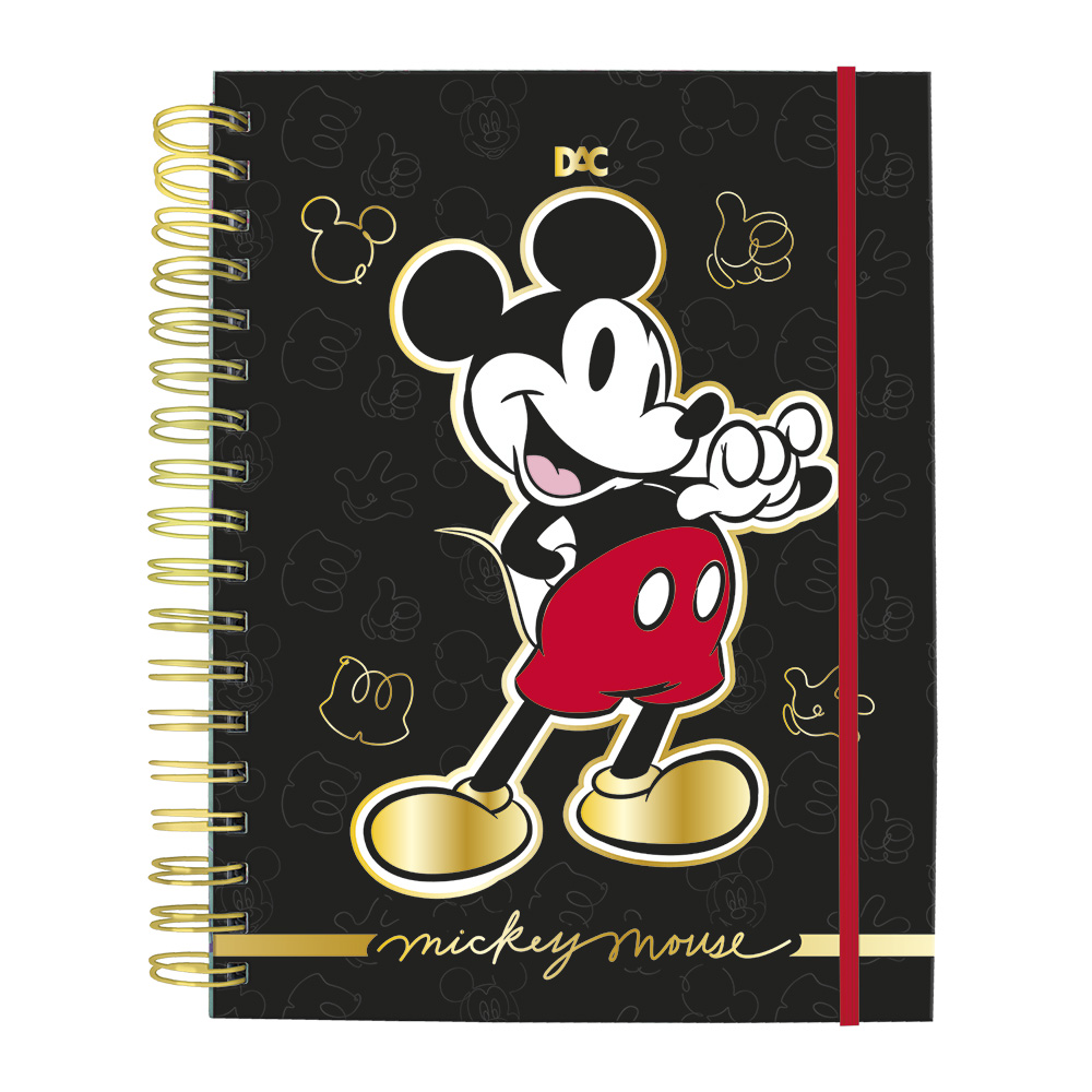 CADERNO SMART UNIV CD 10M 80F C/4 MICKEY DAC