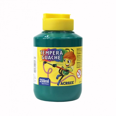 TINTA GUACHE TEMPERA 250ML 511 VD BANDEIRA ACRILEX