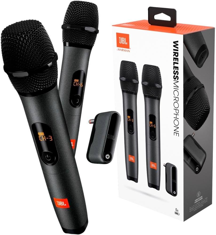 MICROFONE S/FIO 2UN JBLPBWIRELESSMIC PR JBL