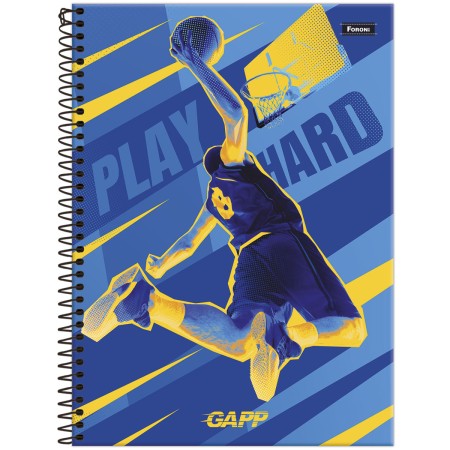CADERNO ESP UNIV CD 10M 160F C/4 C/BOLSA E ADES GAPP FORONI