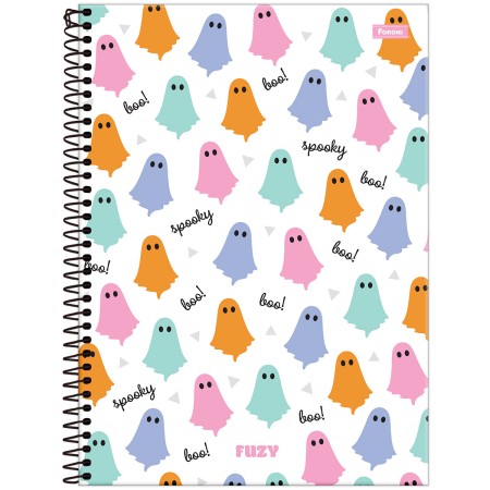CADERNO ESP UNIV CD 10M 160F C/4 FUZY FORONI