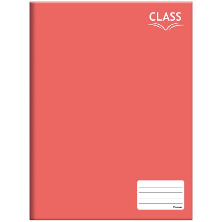CADERNO BROCH CD 1/4 96F C/10 CLASS VM FORONI