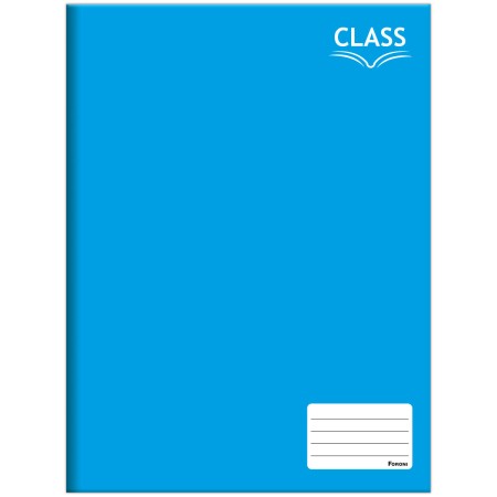 CADERNO BROCH CD 1/4 96F C/10 CLASS AZ FORONI