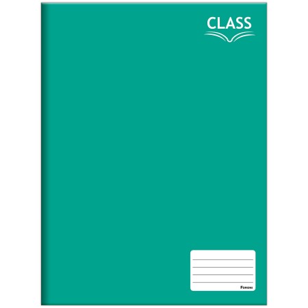 CADERNO BROCH CD 1/4 96F C/10 CLASS VD FORONI
