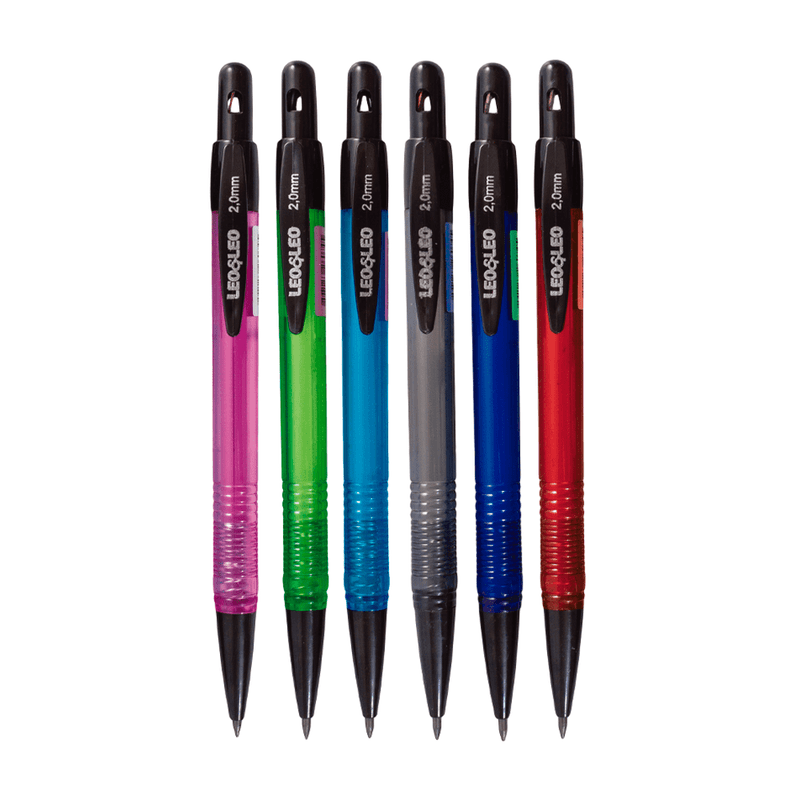 LAPISEIRA 2.0MM C/ APONTADOR C/24 PLUS CORES LEO E LEO