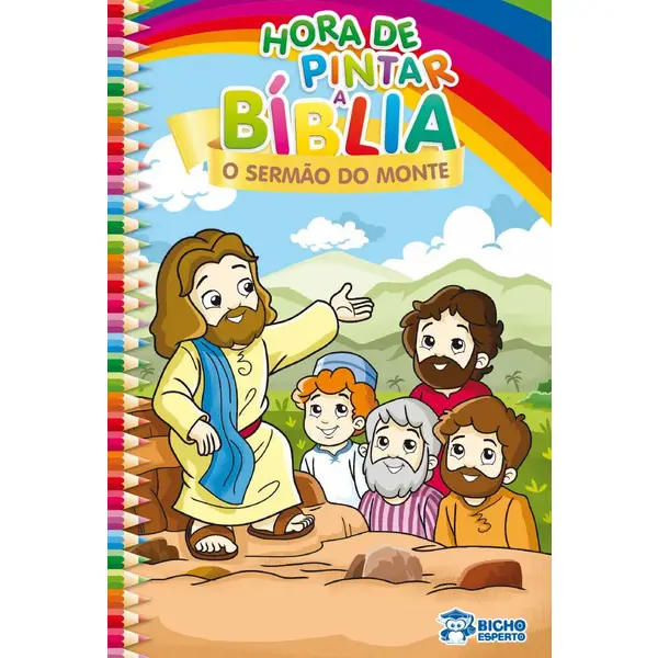 HORA DE PINTAR A BIBLIA O SERMAO DO MONTE RIDEEL