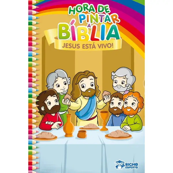 HORA DE PINTAR A BIBLIA JESUS ESTA VIVO RIDEEL
