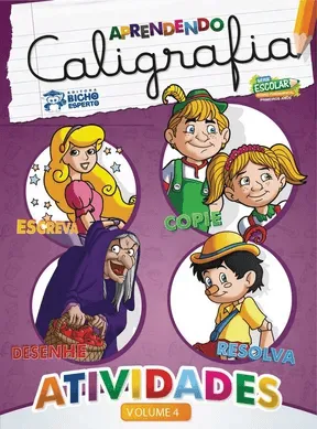 APRENDENDO CALIGRAFIA ATIVIDADES RIDEEL