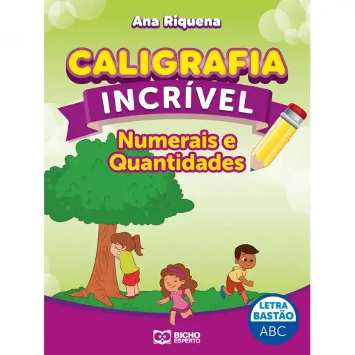 CALIGRAFIA INCRIVEL BASTAO NUMERAIS E QUANTIDADES RIDEEL