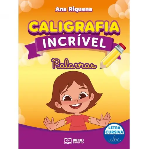 CALIGRAFIA INCRIVEL CURSIVA PALAVRAS RIDEEL
