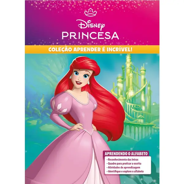 APRENDER INCRIVEL DISNEY PRINCESAS APRENDENDO ALFABETO