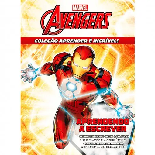 APRENDER INCRIVEL MARVEL AVENGERS APRENDENDO ESCREVER