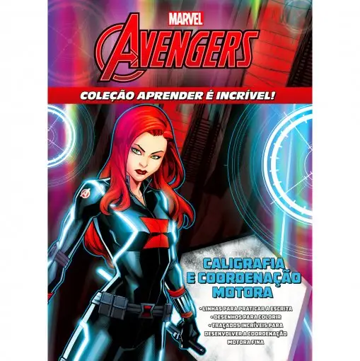 APRENDER INCRIVEL MARVEL AVENGERS CALIG COORDENACAO MOTORA
