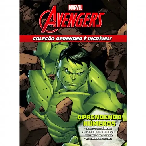 APRENDER INCRIVEL MARVEL AVENGERS NUMEROS RIDEEL