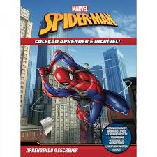 APRENDER INCRIVEL MARVEL SPIDERMAN APRENDENDO ESCREVER