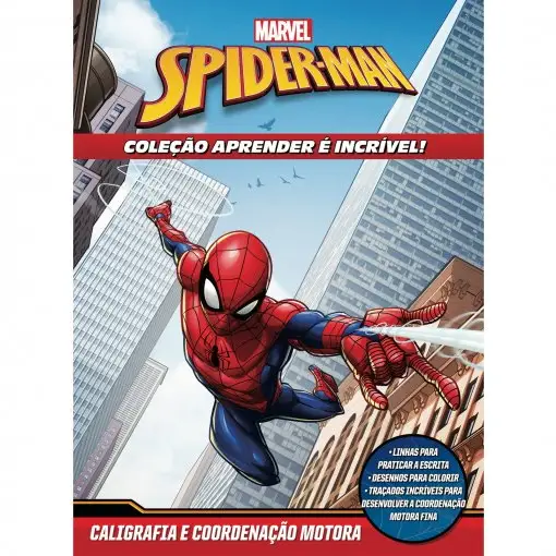 APRENDER INCRIVEL MARVEL SPIDERMAN CALIG COORDENACAO MOTORA