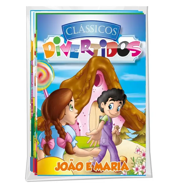 LIVRO SOLAPA C/8 CLASSICOS DIVERTIDOS RIDEEL