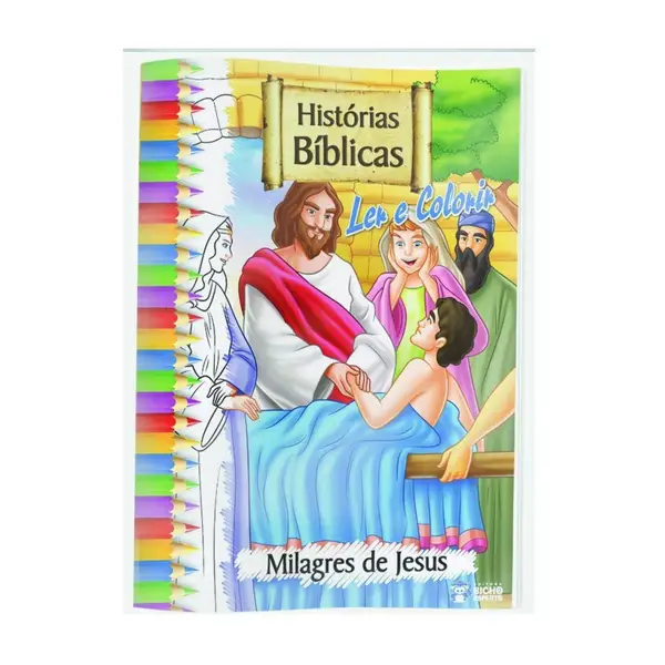 LIVRO SOLAPA C/10 GRANDE HISTORIAS DA BIBLIA RIDEEL