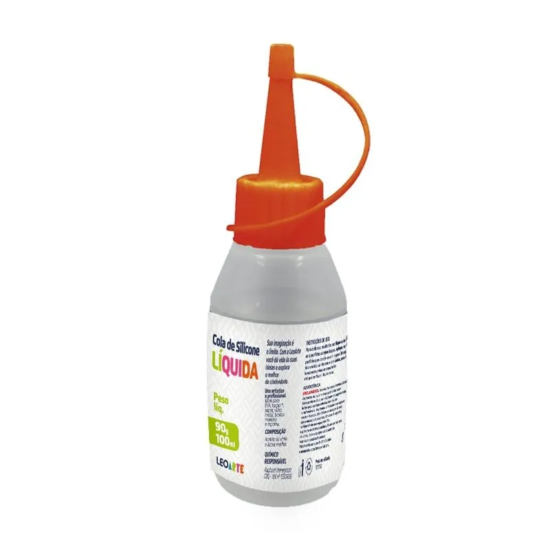 COLA SILICONE LIQUIDA 100ML/90G LEOARTE