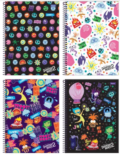 CADERNO ESP UNIV CD 10M 160F C/4 DIVERTIDAMENTE 2 FORONI