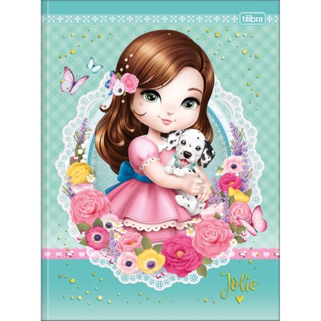 CADERNO BROCH UNIV CD 80F C/5 JOLIE TILIBRA