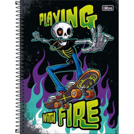CADERNO ESP UNIV CD 10M 160F C/4 CONN BONE Z TILIBRA