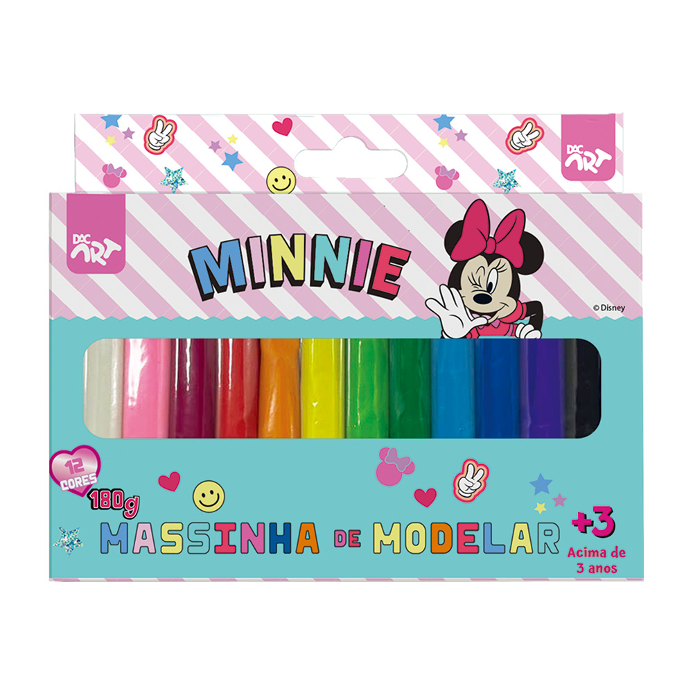 MASSA MODELAR MINNIE 180G 4696 12 CORES DAC