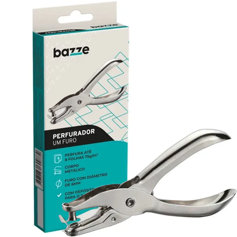 PERFURADOR 1 FURO METAL BAZZE