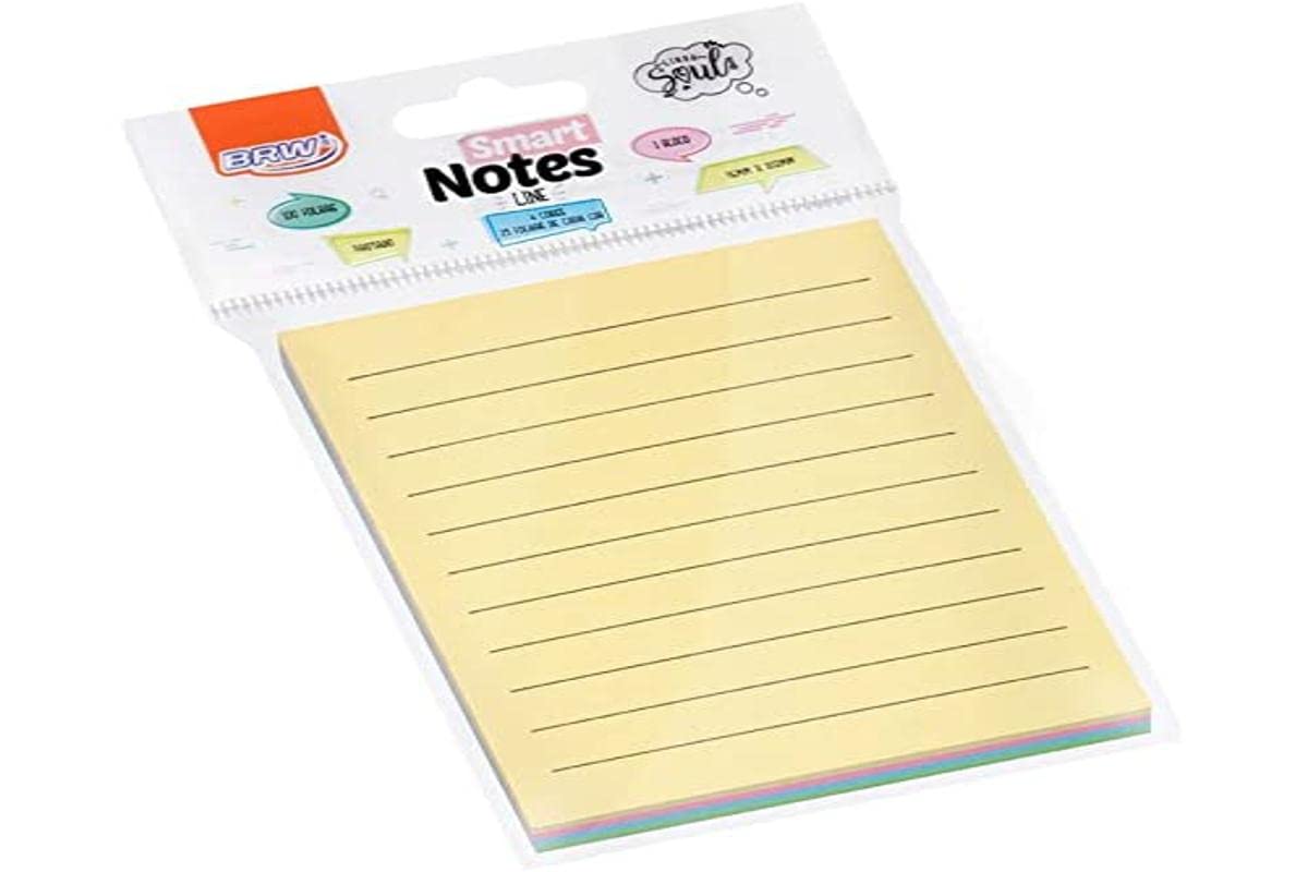 BLOCO DE NOTAS SMART ADESIVO 76X102MM 100F AM TRIS