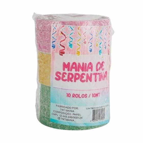 SERPENTINA 10 ROLOS TAL ARTS