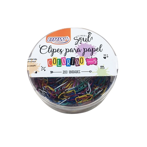 CLIPS MINI COLORIDO CL0502 BRW
