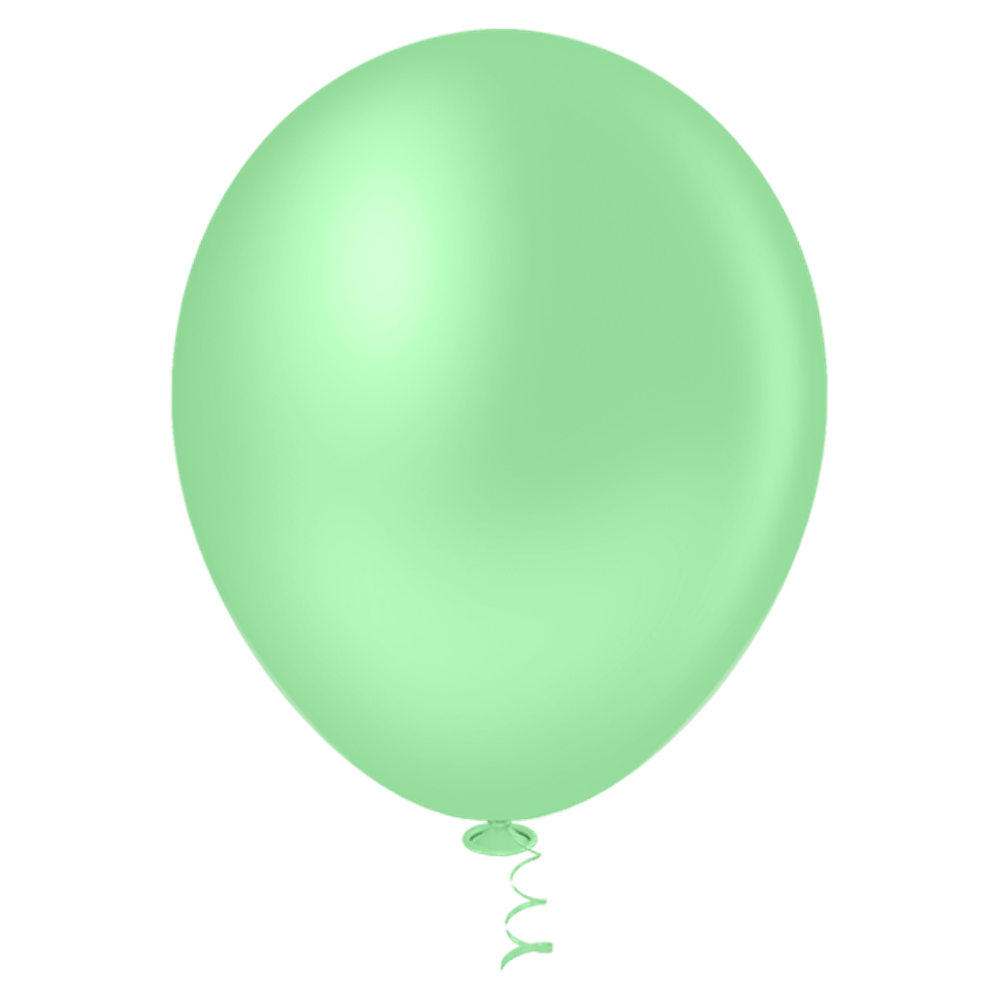 BALAO LISO PERA 7 VD LIMAO C/50UN PIC PIC