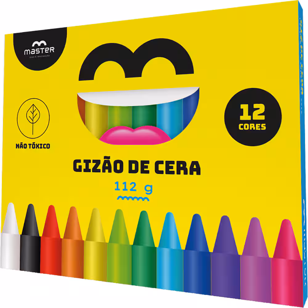 GIZAO DE CERA 12UN 112G CORES MASTER