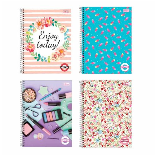 CADERNO ESP UNIV CD 1M 80F C/4 MIDTOWN TILIBRA