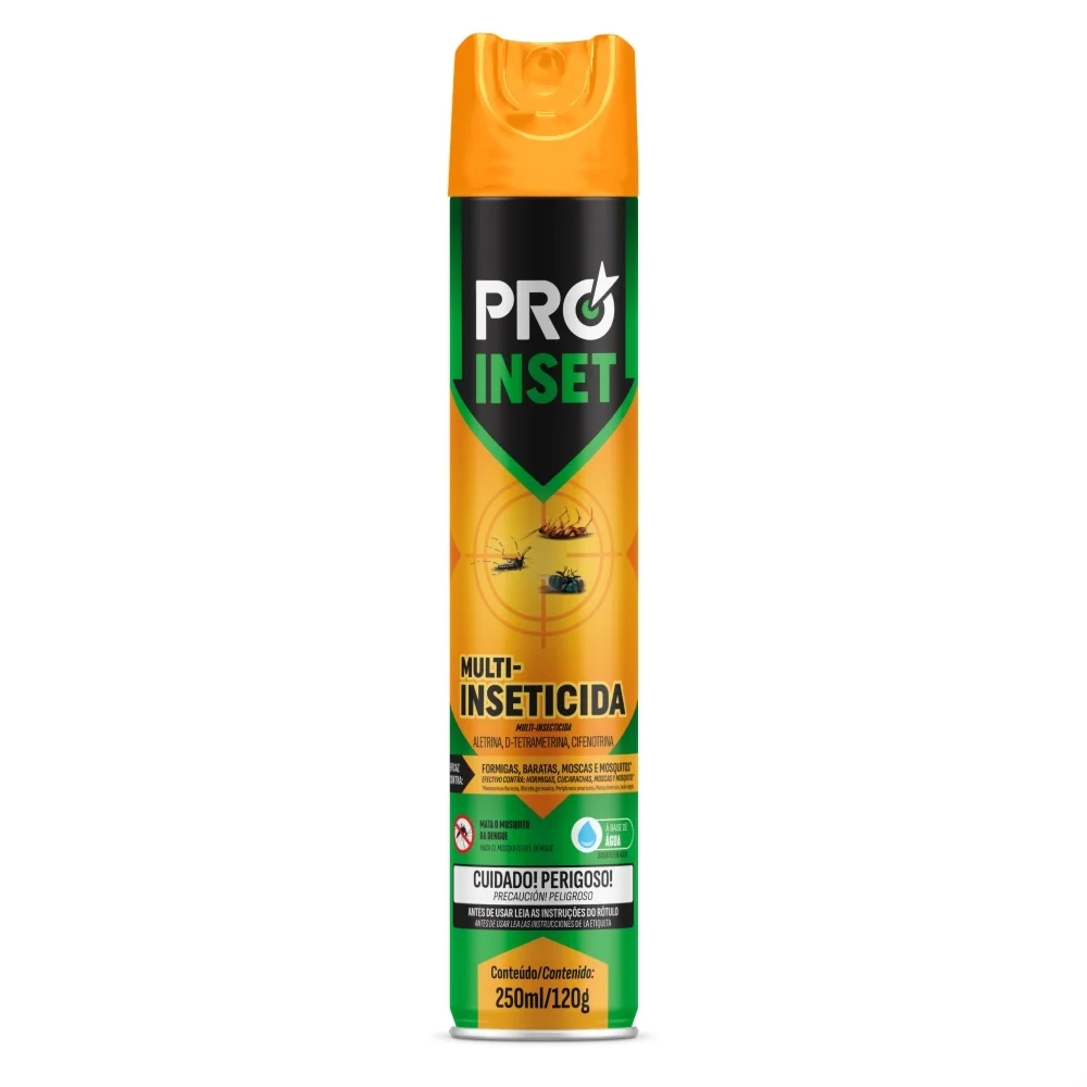 INSETICIDA AEROSOL 250ML PRO INSET