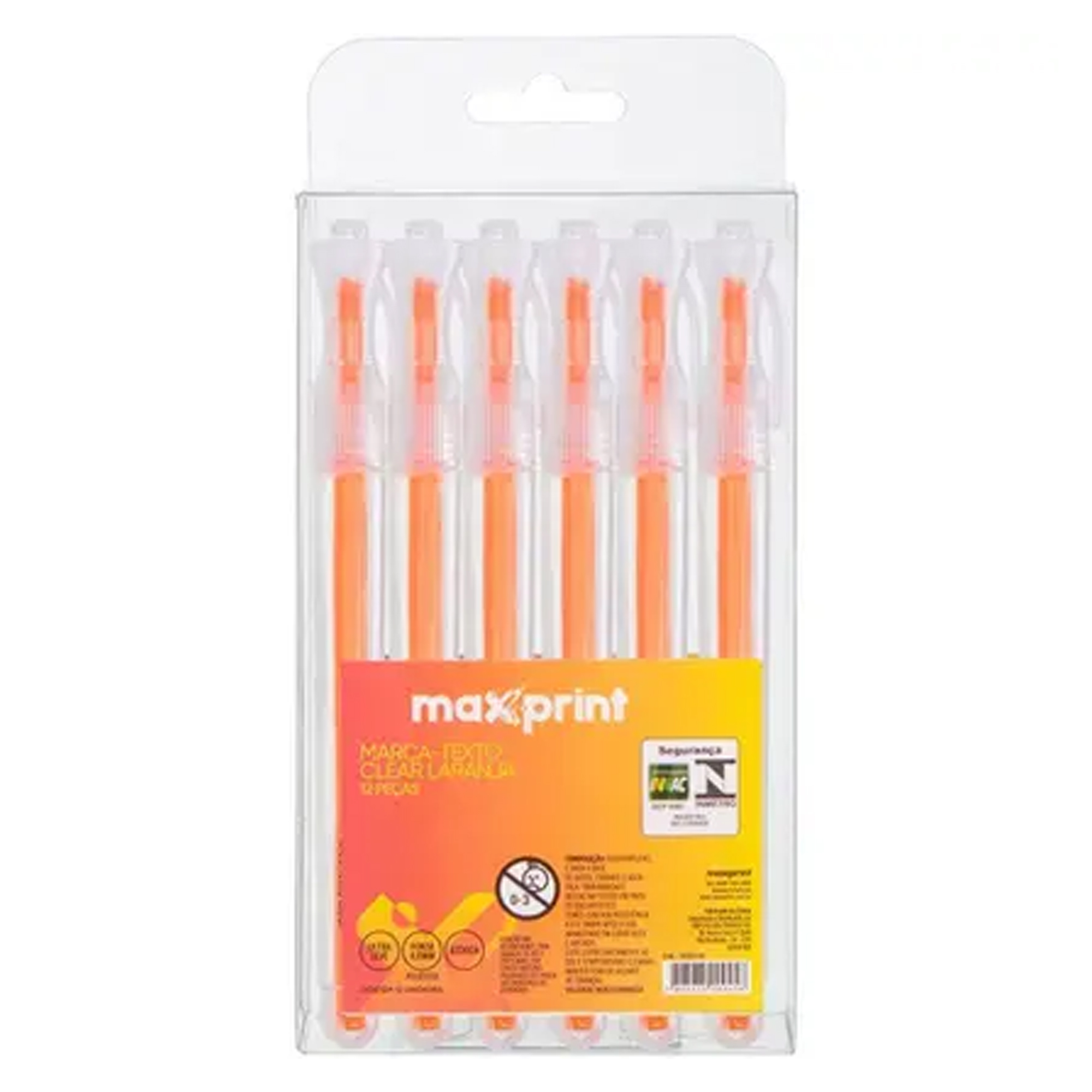 MARCA TEXTO CLEAR LJ MAXPRINT