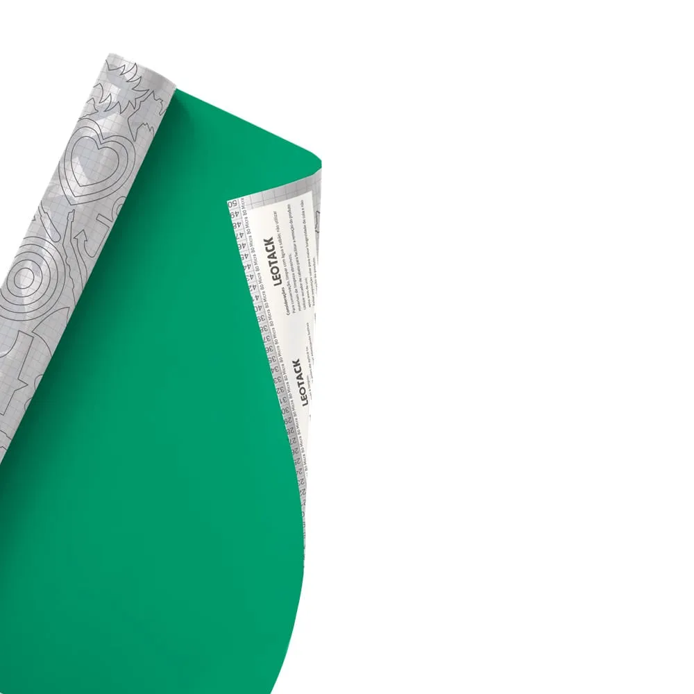 PAPEL CONTATO LEOTACK 45CMX10M VD LEOARTE