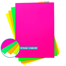 PAPEL A4 NEON ESP PREMIUM 180G 20F CORES MASTERPRINT