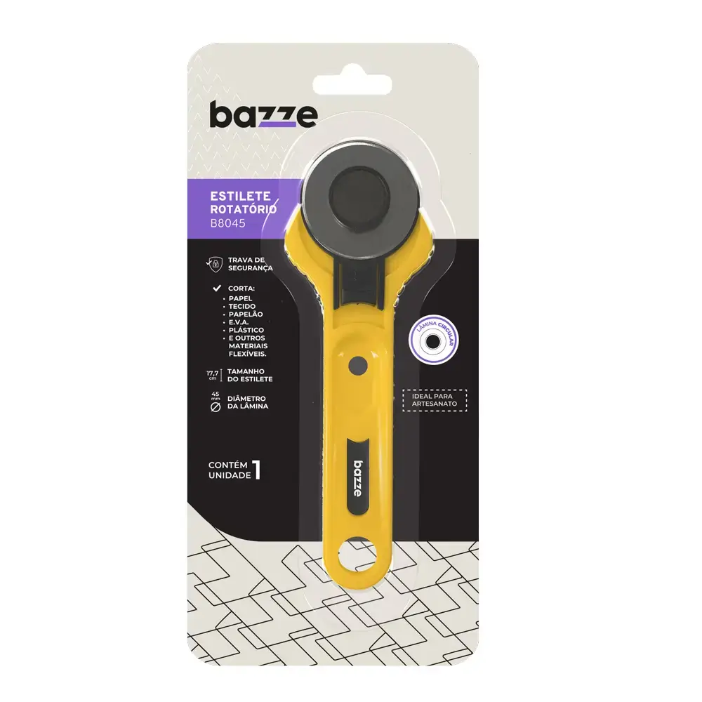 ESTILETE LAMINA ROTATORIA 45MM B8045 BAZZE