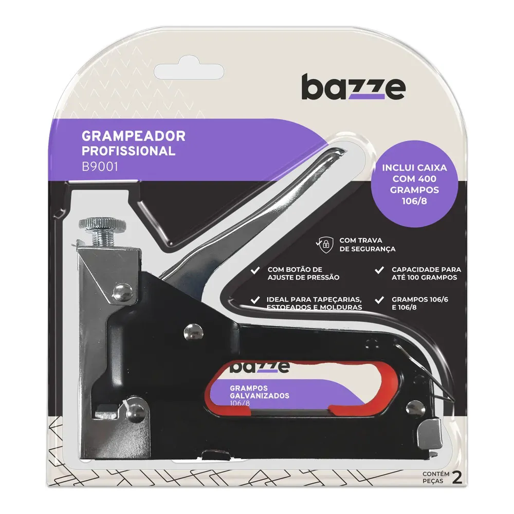 GRAMPEADOR PROFISSIONAL TAPECEIRO 106/6 E 106/8 B9001 BAZZE