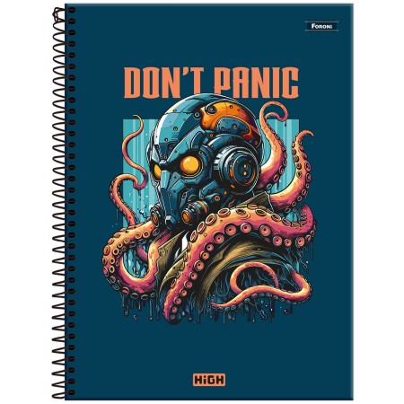 CADERNO ESP UNIV CD 10M 160F HIGH MASC FORONI
