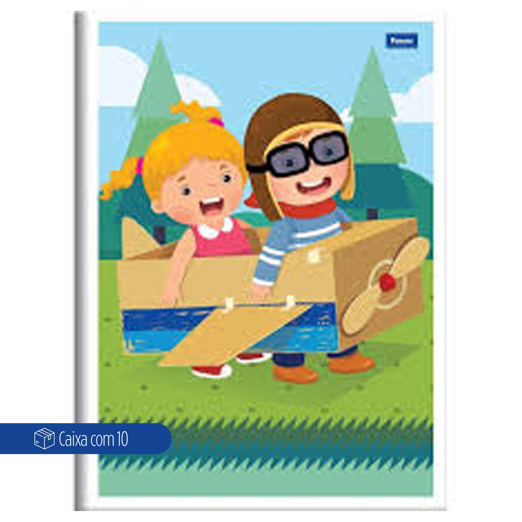 CADERNO BROCH UNIV FLEX 96F C/10 PAUTADO BASICO CORES FORONI