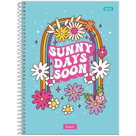 CADERNO ESP UNIV CD 10M 160F C/4 EVER FORONI
