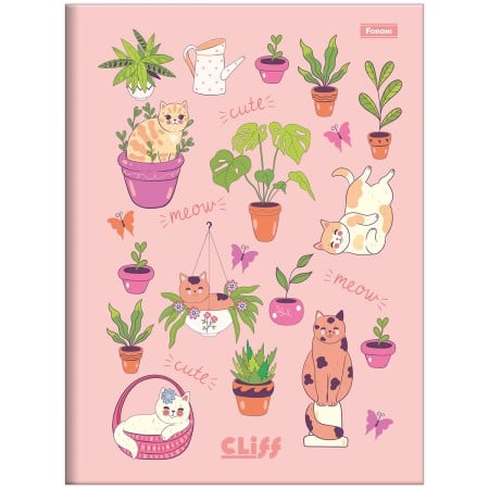 CADERNO BROCH UNIV CD 80F C/5 CLIFF FORONI