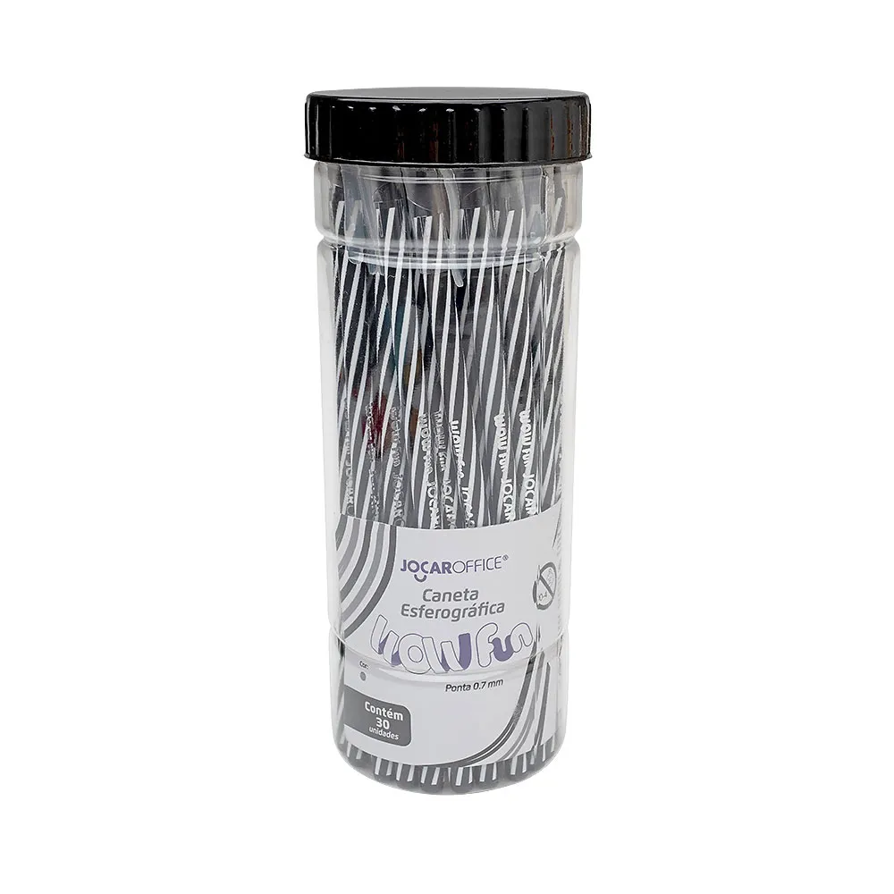 CANETA ESF 0.7 WOW DISPLAY C/30 PR JOCAR