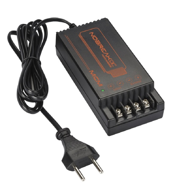 FONTE NOBREAK CFTV 12.8V 5A CHAVEADA C/TOMADA MCM