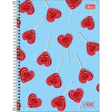 CADERNO ESP UNIV CD 20M 320F C/2 VIBE FEM TILIBRA
