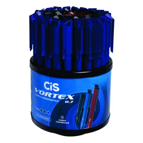 CANETA ESF 0.7MM C/50 VORTEX CORES CIS